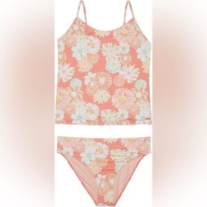 NWT Roxy Girls Vintage Mood Tankini Set in size 14